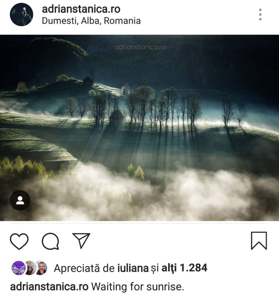 Dimensiune fotografie instagram peisaj